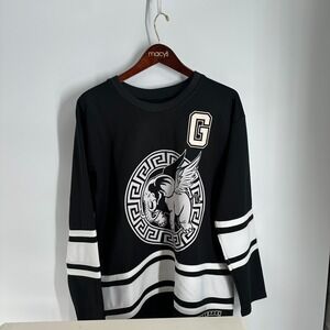 Authentic The Grand Company‎ Grand 10 Oversized T-Shirt Black White Size XL